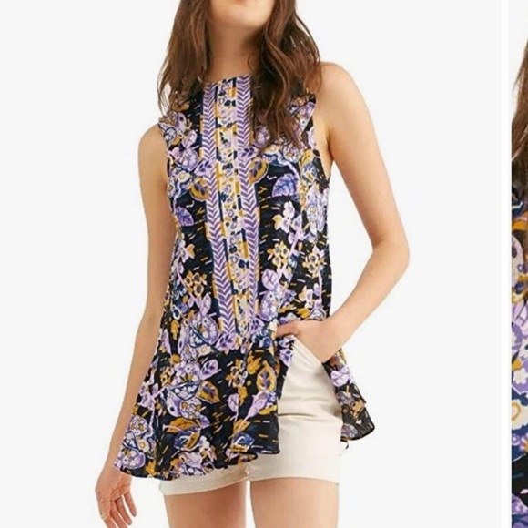 Free People Summer in Tulum Tunic - Picture 1 of 9